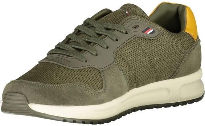 Tommy Hilfiger Groene Polyester Sneaker met Contrasterende Details - Foto 2