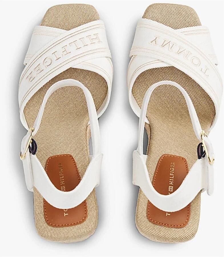 Tommy Hilfiger Hoge Espadrille Sandalen met Sleehak - Foto 2