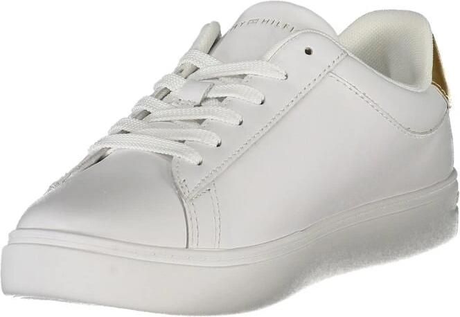 Tommy Hilfiger Plateausneakers ESSENTIAL COURT SNEAKER STRPS vrijetijdsschoen lage schoen veterschoen met typische strepen - Foto 2