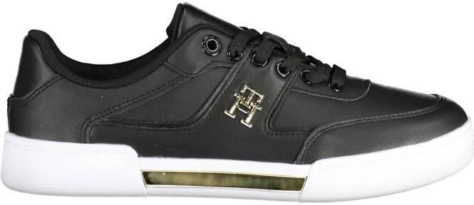 TOMMY JEANS Plateausneakers TJW RETRO BASKET ESS vrijetijdsschoen lage schoen veterschoen met zijlogo-vlag