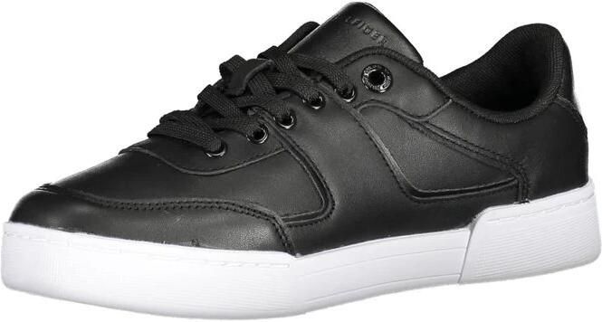 TOMMY JEANS Plateausneakers TJW RETRO BASKET ESS vrijetijdsschoen lage schoen veterschoen met zijlogo-vlag - Foto 12