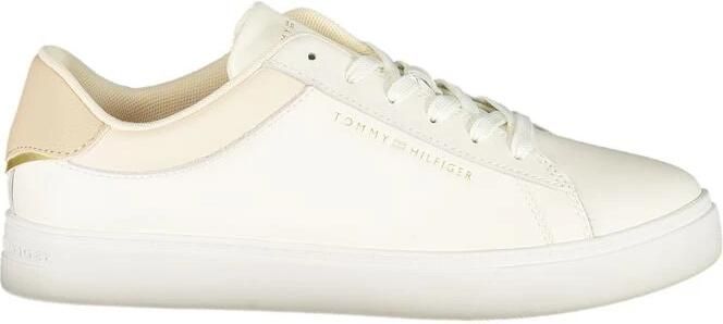 Tommy Hilfiger Plateausneakers ESSENTIAL COURT SNEAKER vrijetijdsschoen lage schoen veterschoen met logo-opdruk - Foto 1