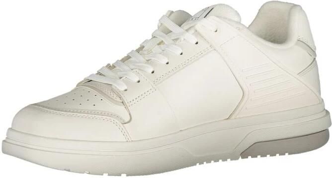 Tommy Hilfiger Witte Leren Heren Sneaker Met Iconisch Logo - Foto 2