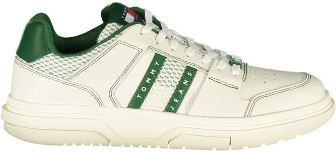 Tommy Hilfiger Groene polyester sneakers met zool - Foto 3