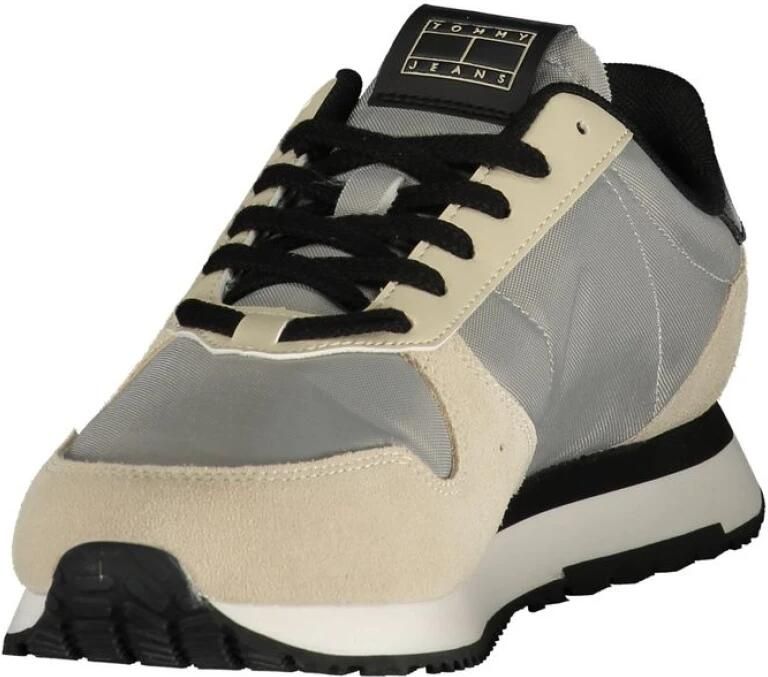 TOMMY JEANS Eva Runner Leather Schoenen Wit Man - Foto 4