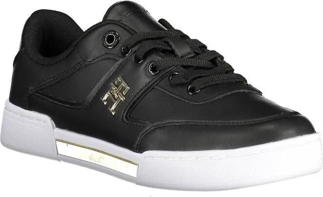 TOMMY JEANS Plateausneakers TJW RETRO BASKET ESS vrijetijdsschoen lage schoen veterschoen met zijlogo-vlag - Foto 10