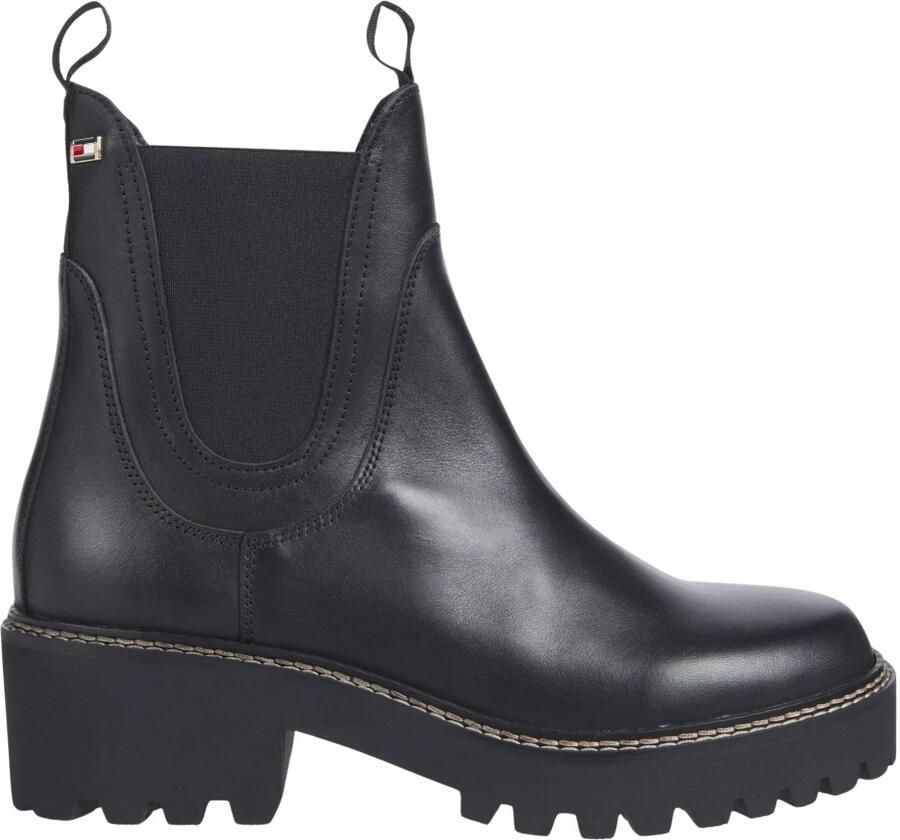 Tommy Hilfiger Leren Chelsea Boot