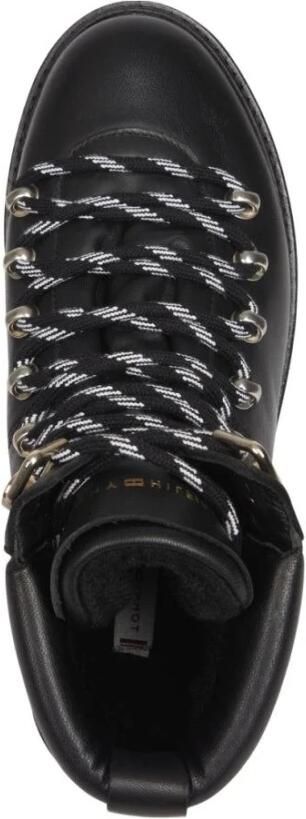 Tommy Hilfiger Leren Outdoor Platte Laars