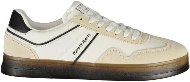 TOMMY JEANS Sneakers THE GREENWICH LEATHER vrijetijdsschoen lage schoen veterschoen met contrast bies - Foto 5