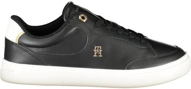 Tommy Hilfiger Plateausneakers ESSENTIAL CHIC COURT SNEAKER vrijetijdsschoen veterschoen lage schoen met th-sieraad - Foto 2