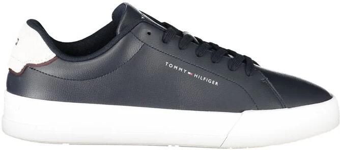 Tommy Hilfiger Sneakers TH COURT LTH DETAIL ESS vrijetijdsschoen lage schoen veterschoen met zijlijk logo-opdruk - Foto 2