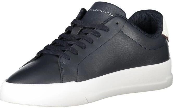 Tommy Hilfiger Sneakers TH COURT LTH DETAIL ESS vrijetijdsschoen lage schoen veterschoen met zijlijk logo-opdruk - Foto 3