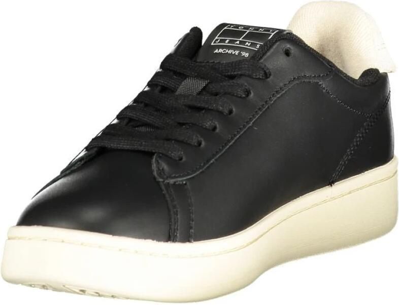 TOMMY JEANS Plateausneakers ARCHIVE' 98 vrijetijdsschoen halfhoge schoen veterschoen met logo op de tong