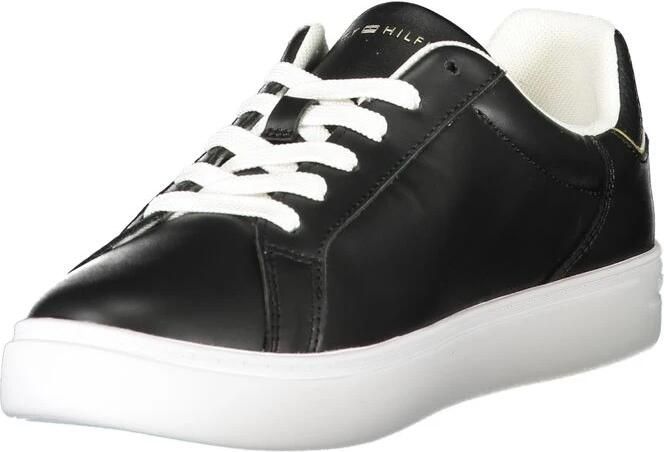 Tommy Hilfiger Sportieve Zwarte Damessneakers met Contrastdetails - Foto 3