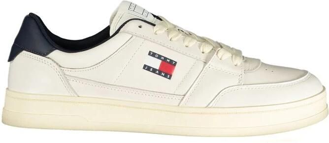 Tommy Jeans Sneakers laag 'THE GREENWICH NEW ESS' navy knalrood wit