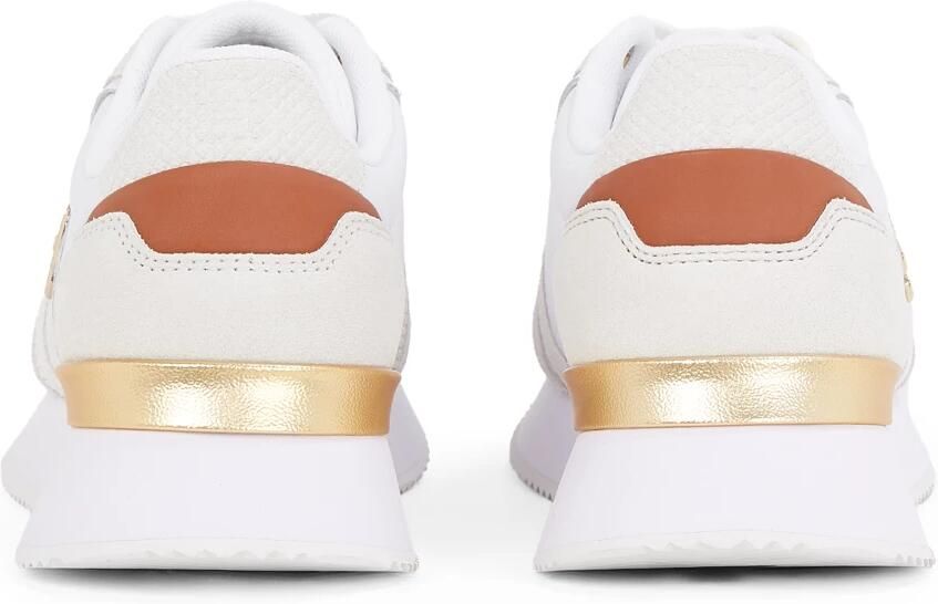 Tommy Hilfiger Beige Sneakers voor Vrouwen White Dames