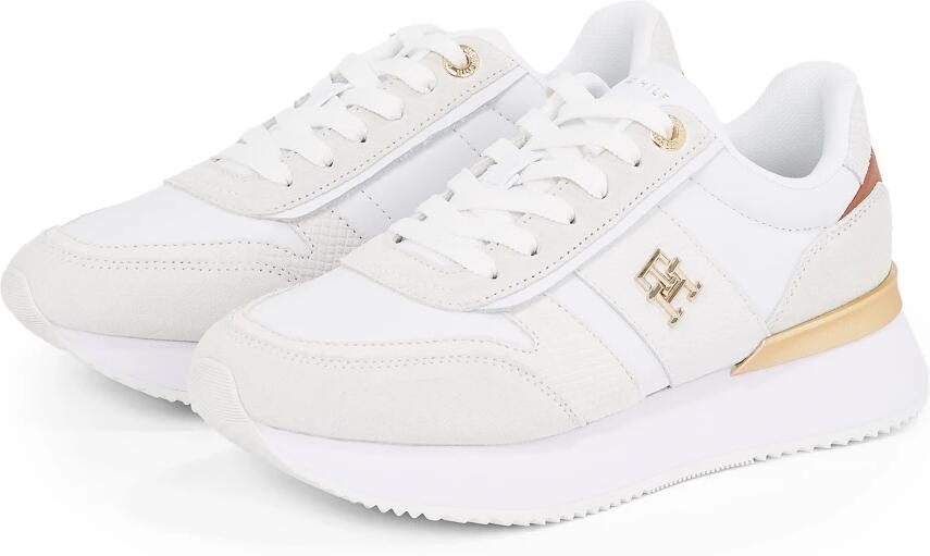 Tommy Hilfiger Beige Sneakers voor Vrouwen White Dames - Foto 4