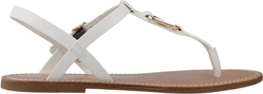Tommy Hilfiger Leren Teenslipper - Foto 7