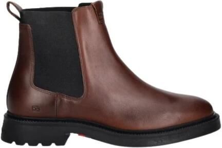 Tommy Hilfiger Lichtgewicht Leren Chelsea Boots