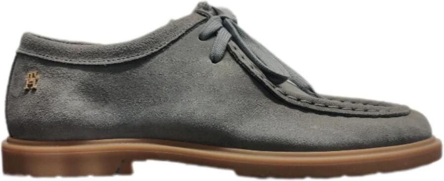 Tommy Hilfiger Lichtgewicht Suède Derby Schoen