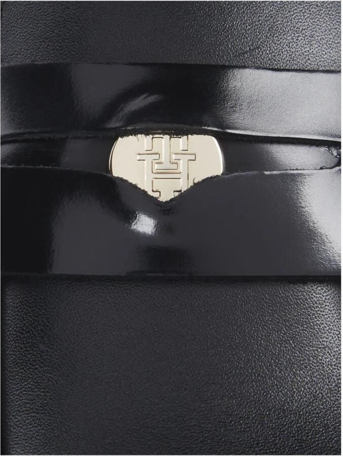 Tommy Hilfiger Loafers TH PENNY LOAFER businessmode blokhak slipper lage schoen met sierband - Foto 2