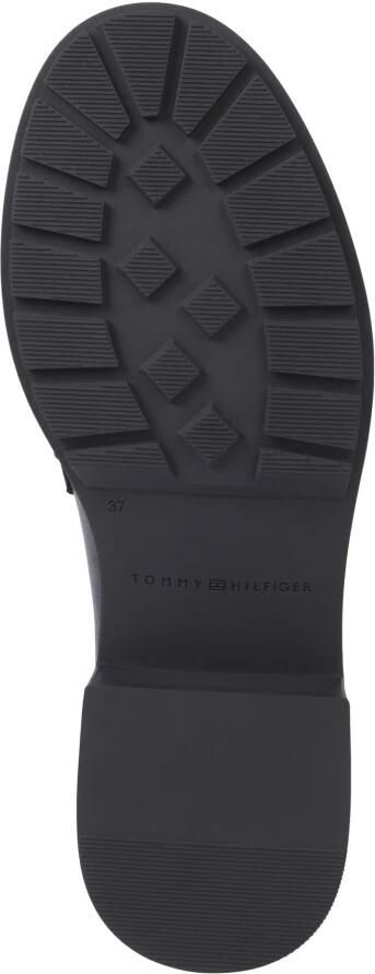 Tommy Hilfiger Loafers TH PENNY LOAFER businessmode blokhak slipper lage schoen met sierband - Foto 5