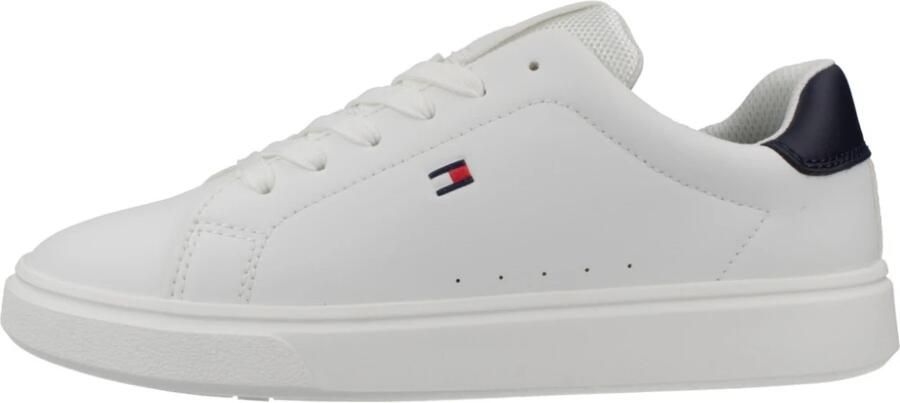 Tommy Hilfiger Cooper sneakers wit donkerblauw - Foto 4
