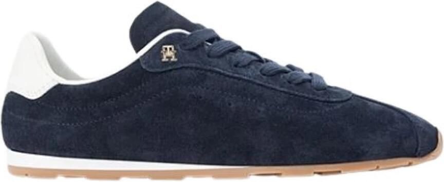 Tommy Hilfiger Low Top sneakers van puur rundleer