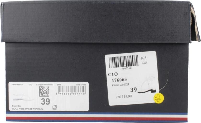 Tommy Hilfiger Metallic Accent Leather Sandal - Foto 2