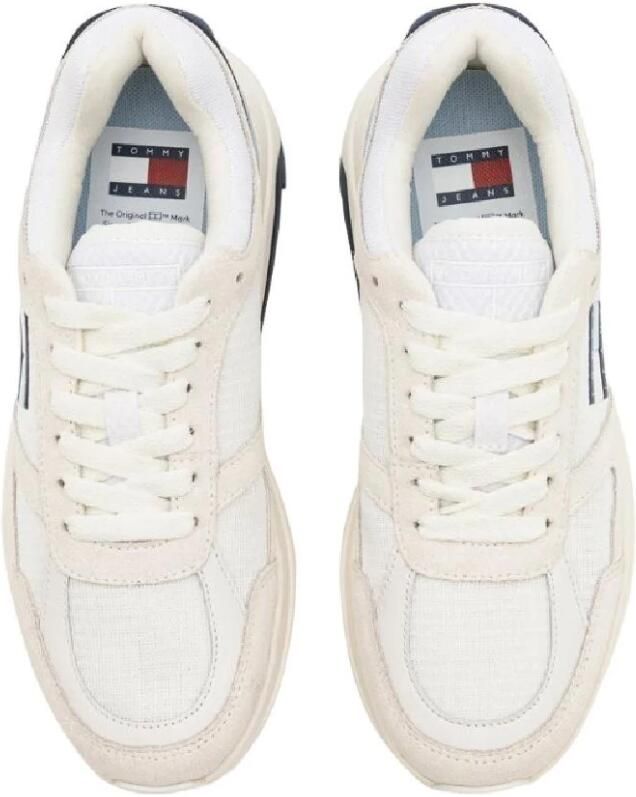 Tommy Hilfiger Moderne Chic Dames Hardloopschoenen White
