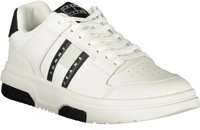 Tommy Hilfiger Witte lage sneakers met demping White Heren