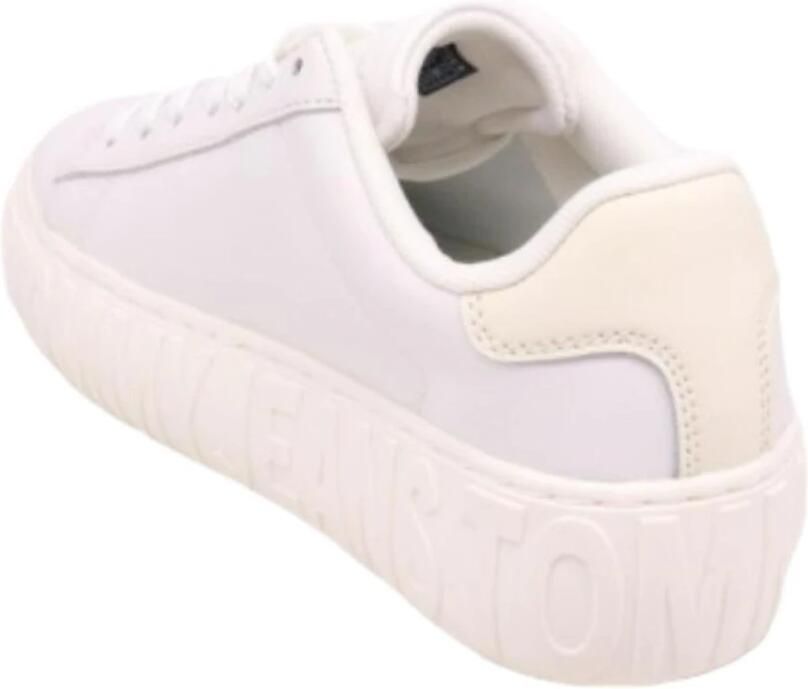 Tommy Hilfiger Nieuwe Cupsule Leren Lc Sneakers Beige Dames - Foto 3