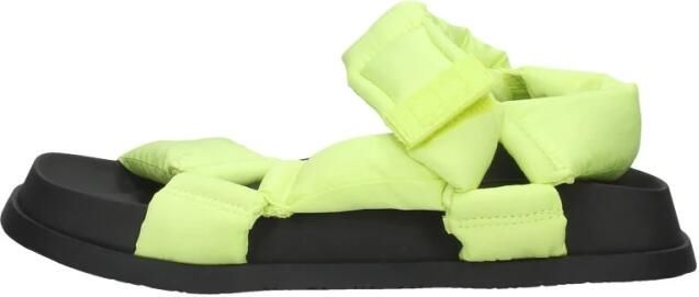 Tommy Hilfiger Sandalen Plat Sandalen Plat Groen - Foto 2