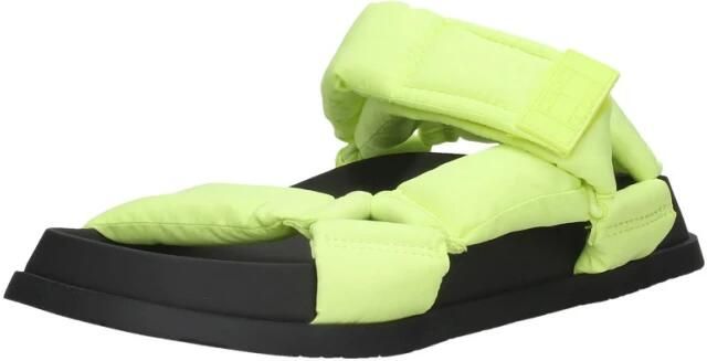 Tommy Hilfiger Sandalen Plat Sandalen Plat Groen - Foto 3