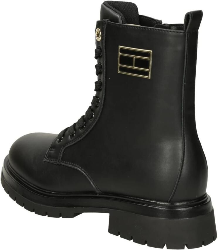 Tommy Hilfiger veterboots zwart - Foto 2