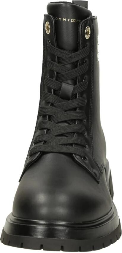 Tommy Hilfiger veterboots zwart - Foto 4