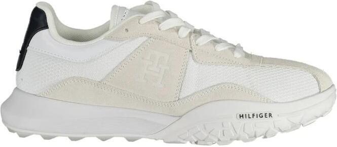 Tommy Hilfiger Sneakers ESSENTIAL LEATHER SNEAKER vrijetijdsschoen lage schoen veterschoen