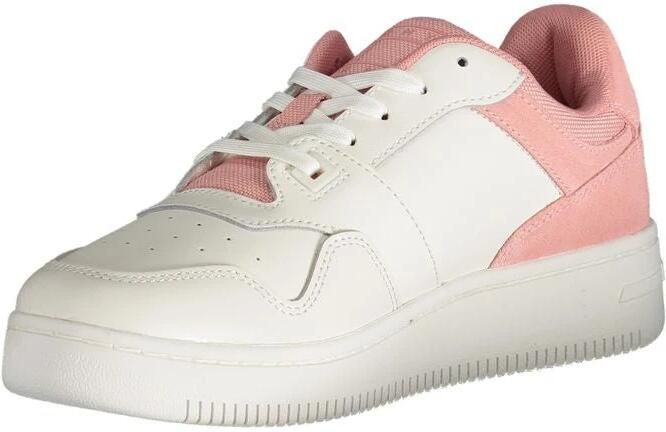 Tommy Hilfiger Sportieve Roze Veterschoenen met Contrastdetails Multicolor Dames - Foto 5