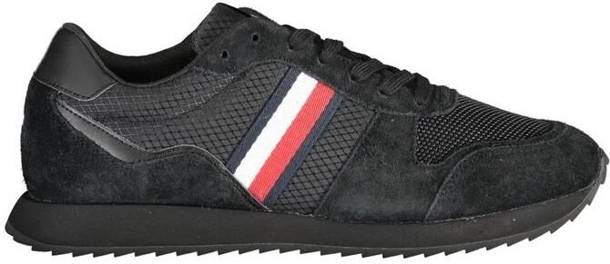 Tommy Hilfiger Sneakers RUNNER EVO MIX met gepolsterde schaprand vrijetijdsschoen halve schoen veterschoen