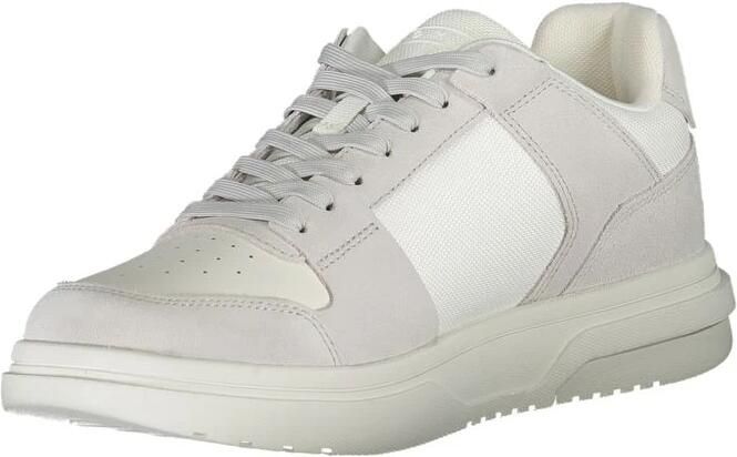 Tommy Hilfiger Sportieve witte vetersneakers met contrastdetails White Heren - Foto 3