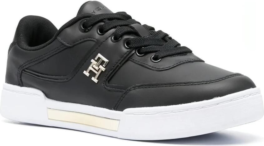 TOMMY JEANS Plateausneakers TJW RETRO BASKET ESS vrijetijdsschoen lage schoen veterschoen met zijlogo-vlag - Foto 6