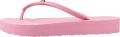Tommy Hilfiger Repeat Logo Platform Flip-Flops - Roze