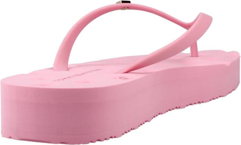 Tommy Hilfiger Repeat Logo Platform Flip-Flops - Foto 3