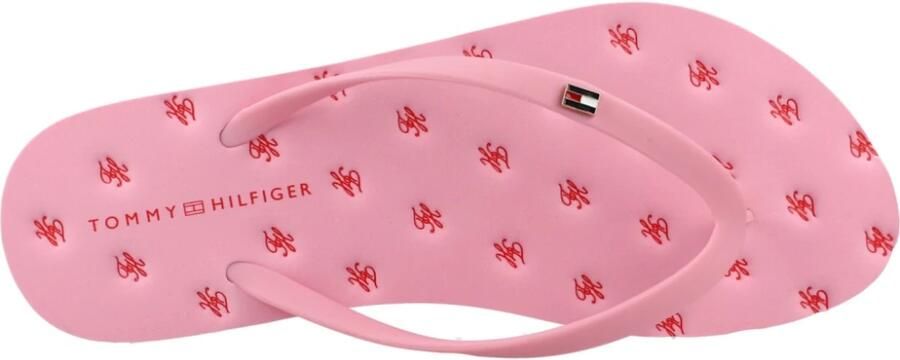 Tommy Hilfiger Repeat Logo Platform Flip-Flops - Foto 4