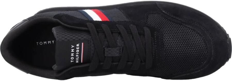 Tommy Hilfiger Sneakers RUNNER EVO MIX met gepolsterde schaprand vrijetijdsschoen halve schoen veterschoen - Foto 3