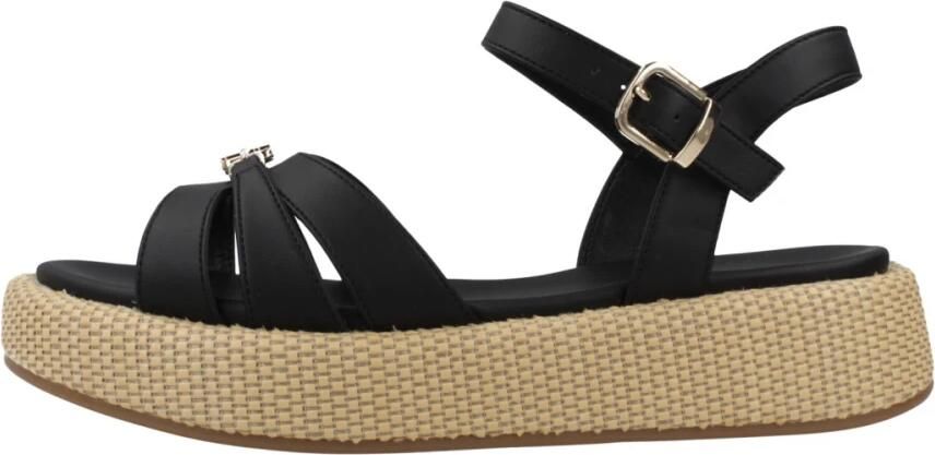 TOMMY HILFIGER Zwarte Sandalen 34293 - Foto 6