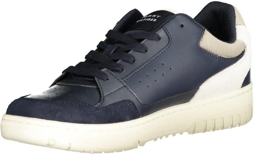 Tommy Hilfiger Blauwe Sportieve Veterschoenen met Contrastdetails Blue Heren - Foto 2