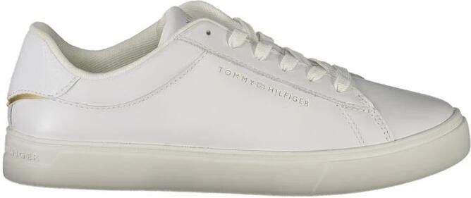 Tommy Hilfiger Plateausneakers ESSENTIAL COURT SNEAKER vrijetijdsschoen lage schoen veterschoen met logo-embossing