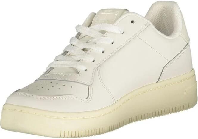 Tommy Jeans Sneakers laag 'BASKET' navy knalrood wit