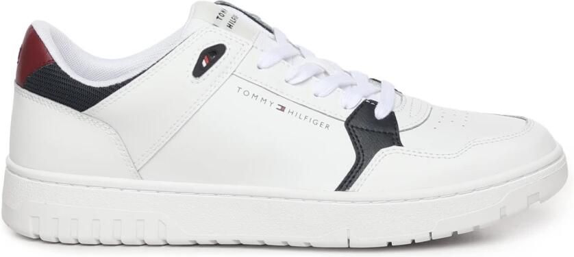 Tommy Hilfiger Sneakers TH BASKET CORE LITE LTH MIX vrijetijdsschoen lage schoen veterschoen met logo-opdruk - Foto 4